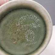 Trio of ceramics, consisting of two vases and a bowl/dish