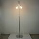 Lampadaire en chrome des années 50 avec abat-jour réglable