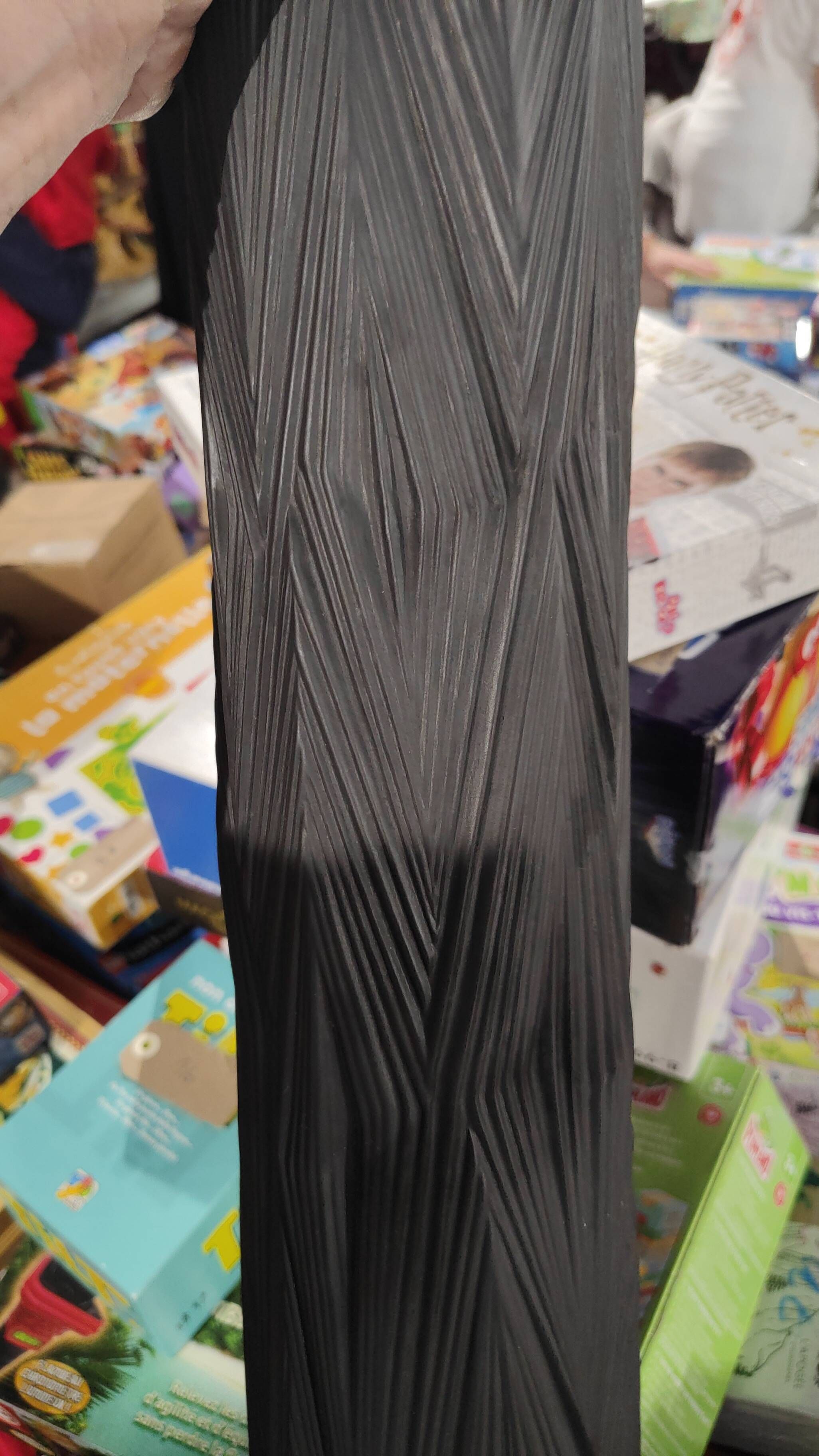 Column Vase 45cm Rosenthal Studio Line Black Porcelain - Martin Freyer O