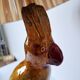 Zoomorphic ceramic lamp