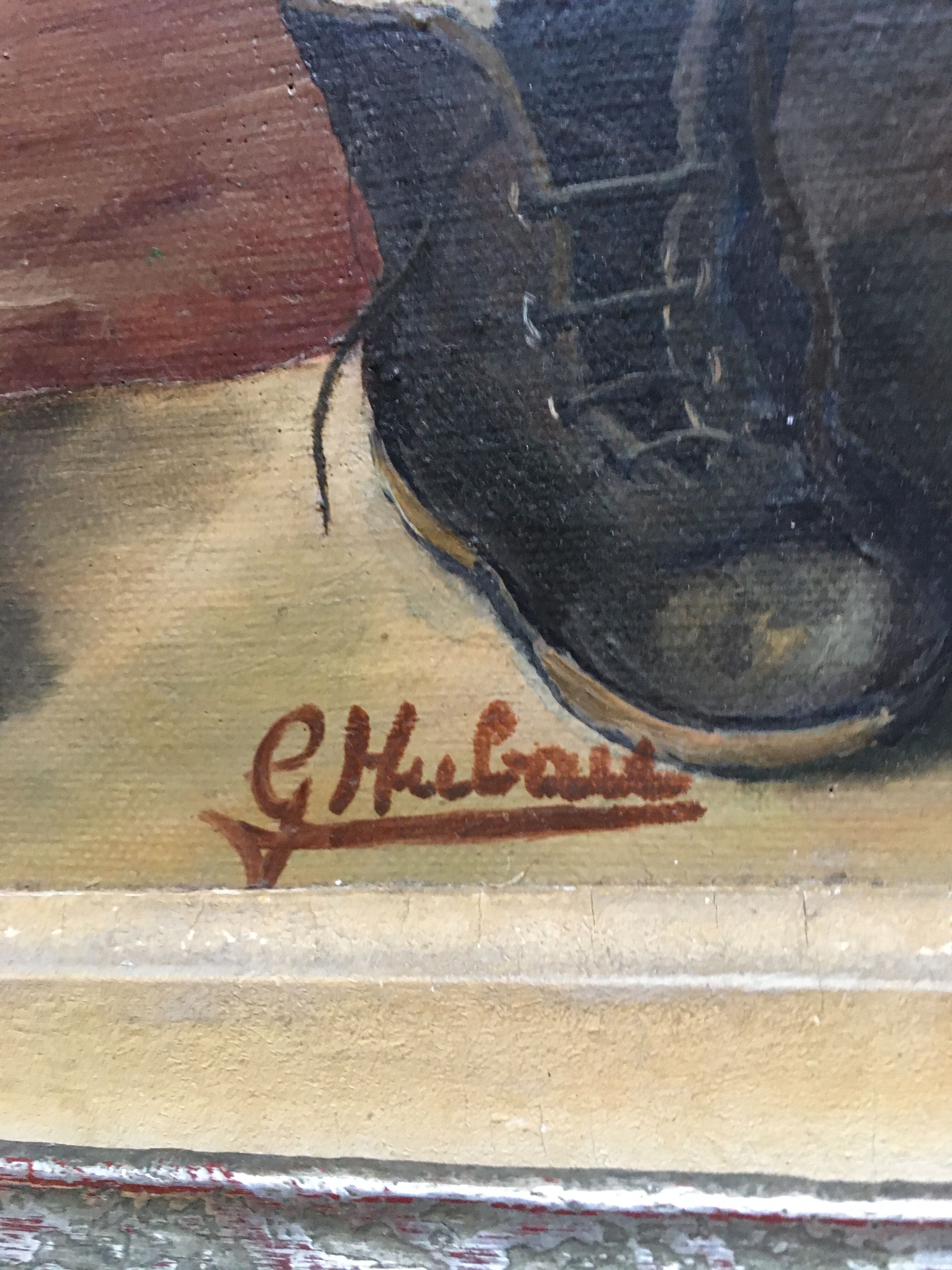 The child and his dog