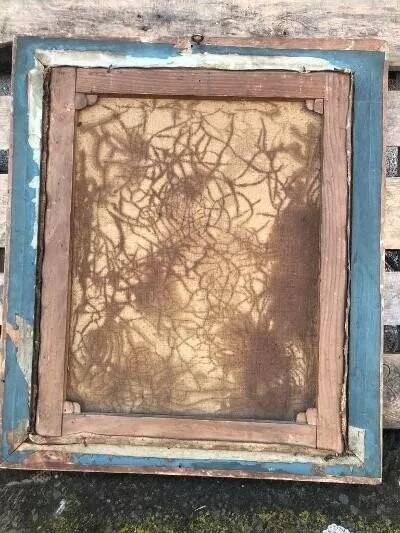 19th Century- Vintage Portrait Painting of a Gentleman Man Oil on Canvas