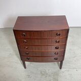 Danish Chest of Drawers in Rosewood by Kai Kristansen 1960s