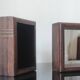 Vintage pocket trays in rosewood and brass – style A