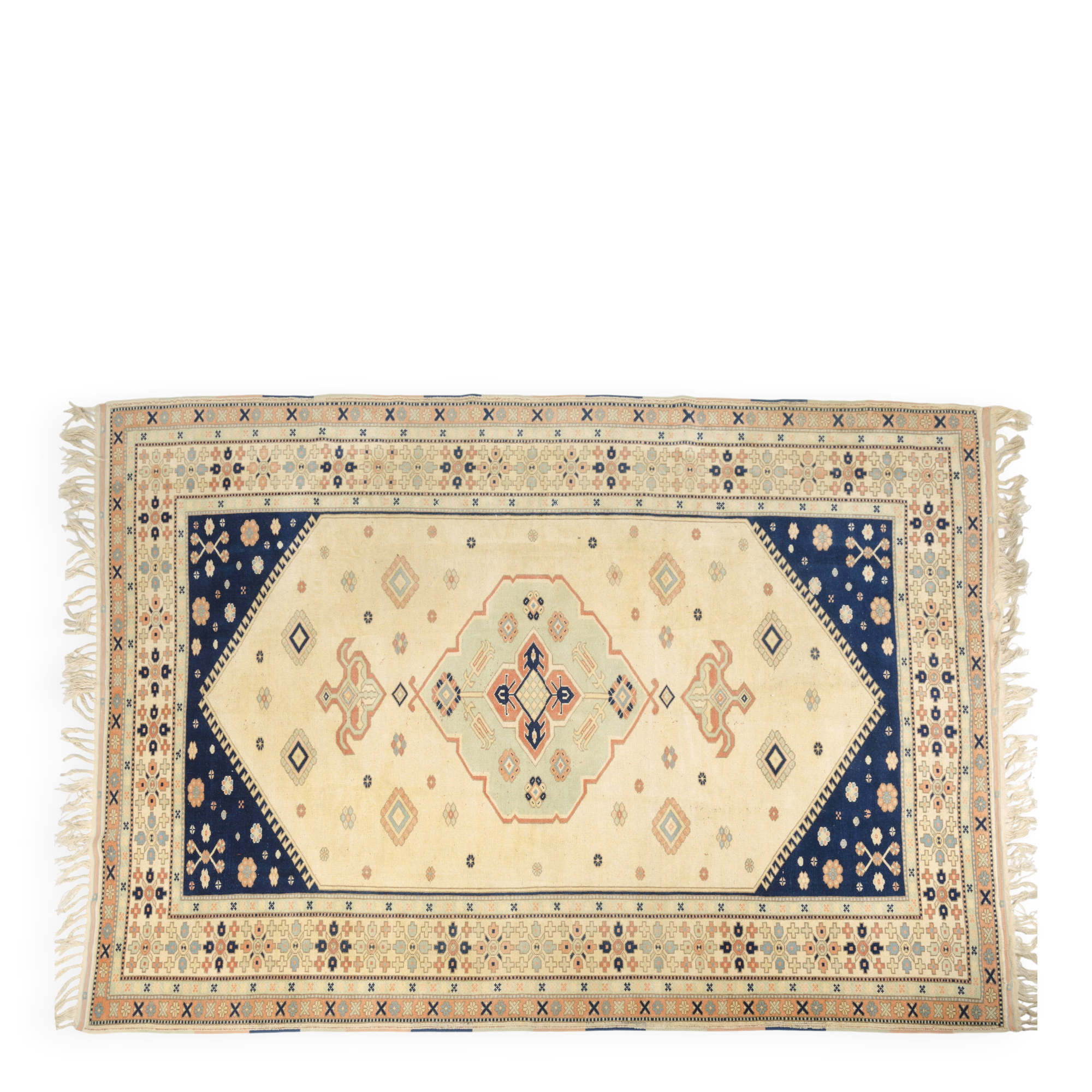 Tapis vintage noué à la main pour la maison