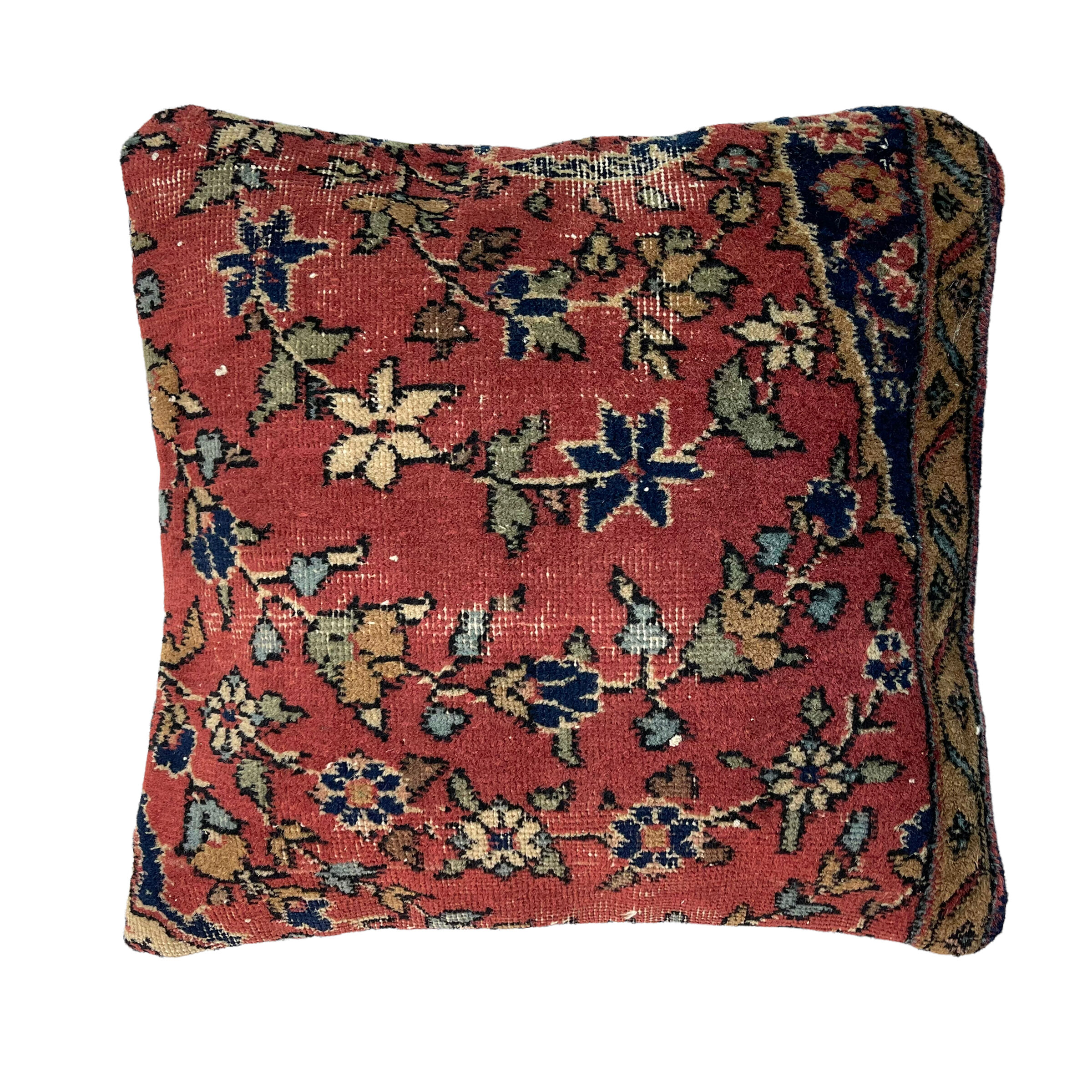 Vintage turkish rug cushion cover 45 x 45 cm