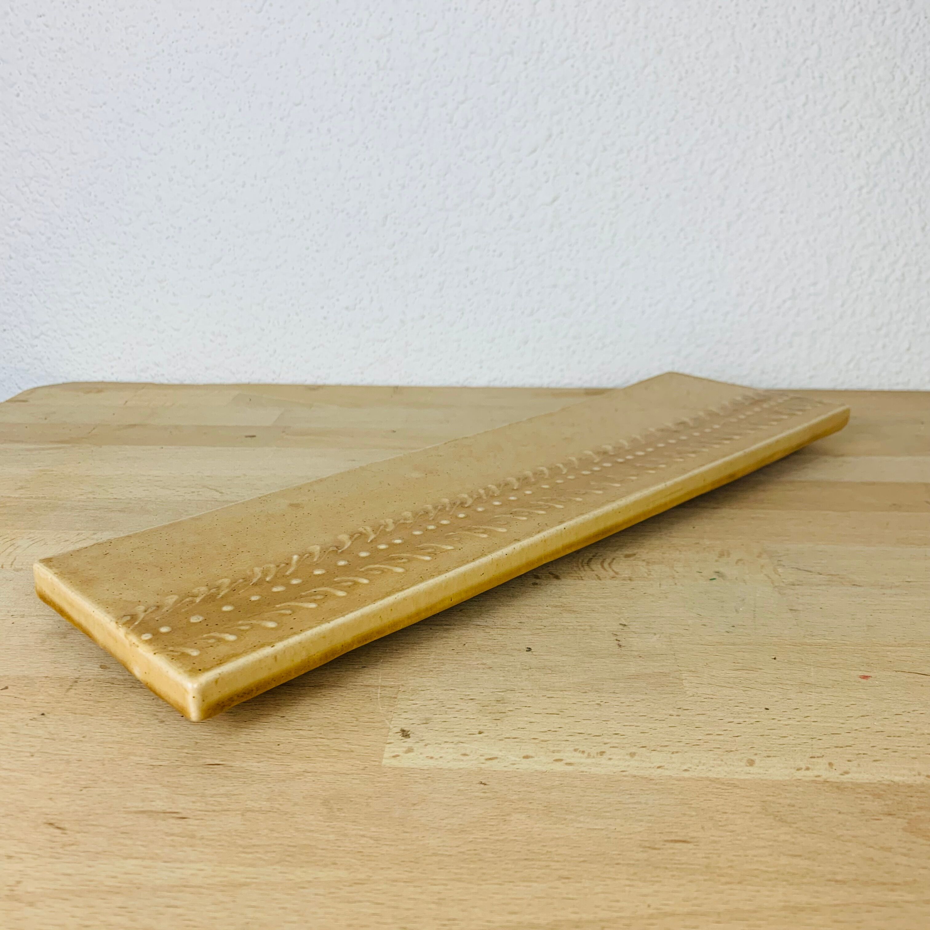 Rectangular vintage ceramic dish