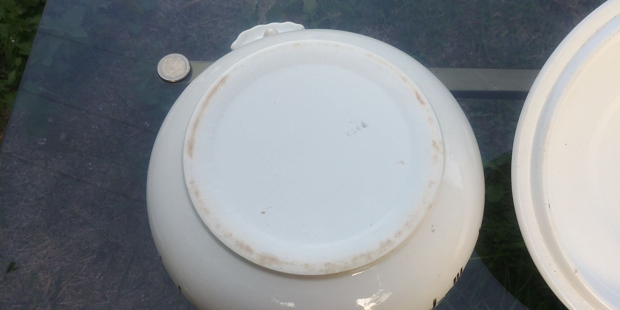 Soup/ vegetable of the faience factory Badonviller model Doc 40s/50s