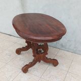 Napoleon III walnut gueridon table