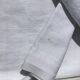 Drap 1 place brodé YM ruban noué bleu