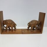Elephant bookends, 1960s.
