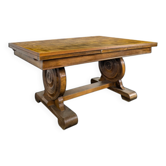 Table de salle à manger brutaliste de Charles Dudouyt