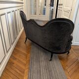 Set of sofa + 2 restored Napoleon III armchairs