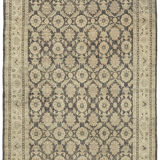 1980s 277 cm x 393 cm beige wool carpet
