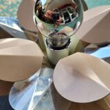 Vintage flower wall light