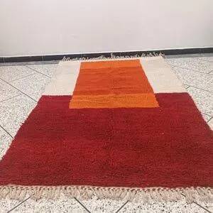 Tapis fait main traditionnal 250cmX150cm marocain