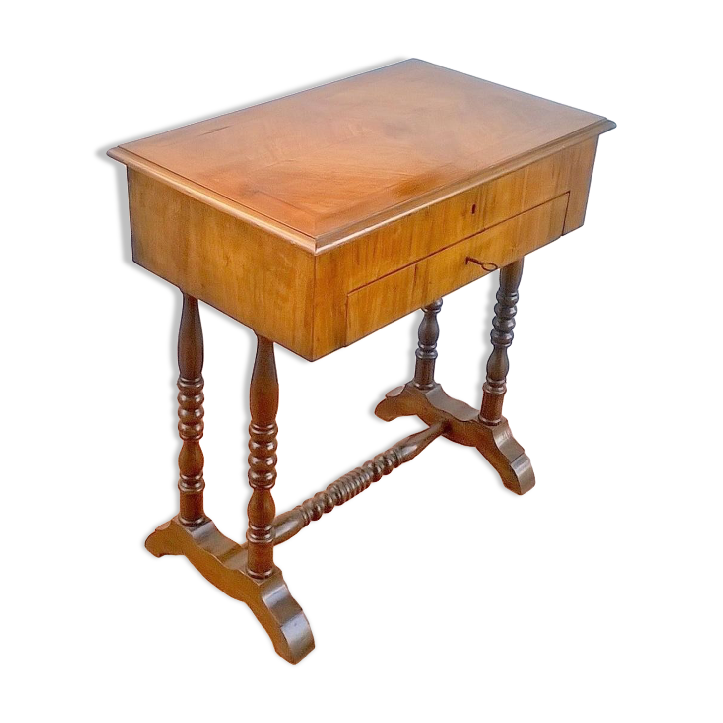 antique sewing table