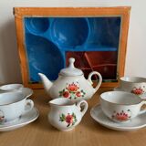 Service dinette faience old