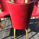 Six chaises pieds fuseaux 1950