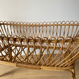 Wicker crib