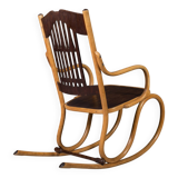 Antique Jacob & Josef Kohn Rocking Chair | Art Nouveau Design, Bentwood,