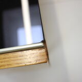 Vintage Cabinet Combination of Veneer and Glass by Jitona,1960s