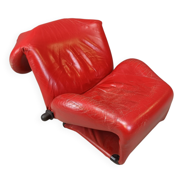 Fauteuil Wink conçu par Toshiyuki Kita pour Cassina, années 1980