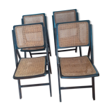 Chaises vintage pliantes