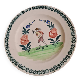 Antique presentation plate