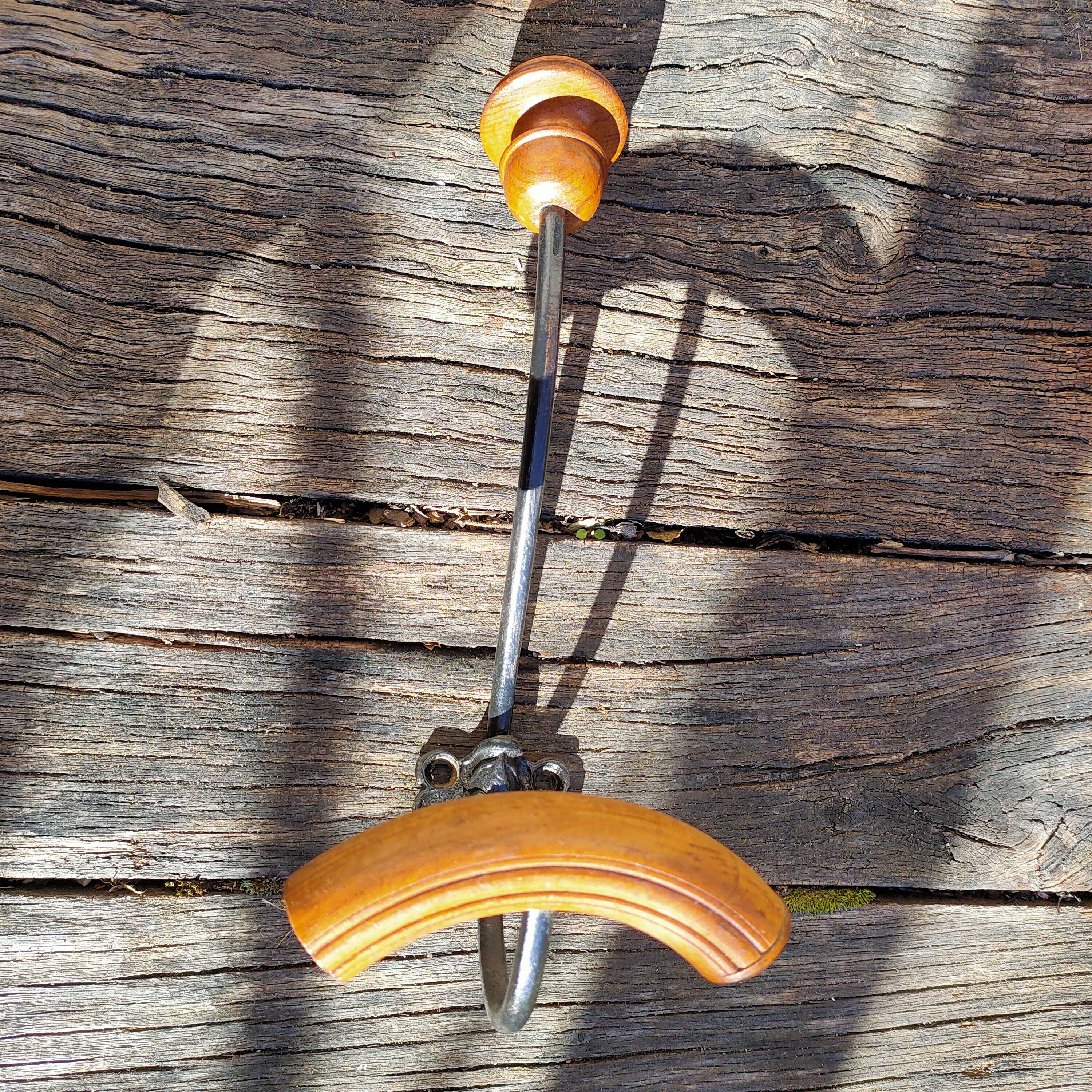 Coat rack or wooden hook