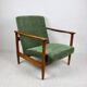 Green Olive GFM-142 Armchair attributed to Edmund Homa, 1970s