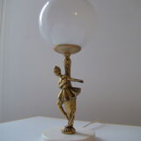 Charming vintage lamp dancer