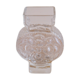 Vintage Finnish glass vase 1970