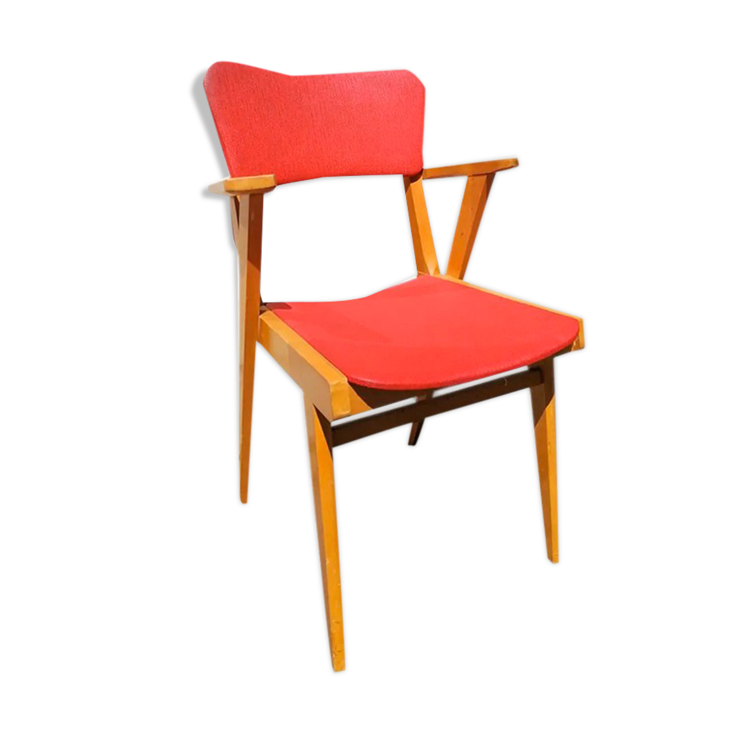 Scandinavian bridge armchair, 1950