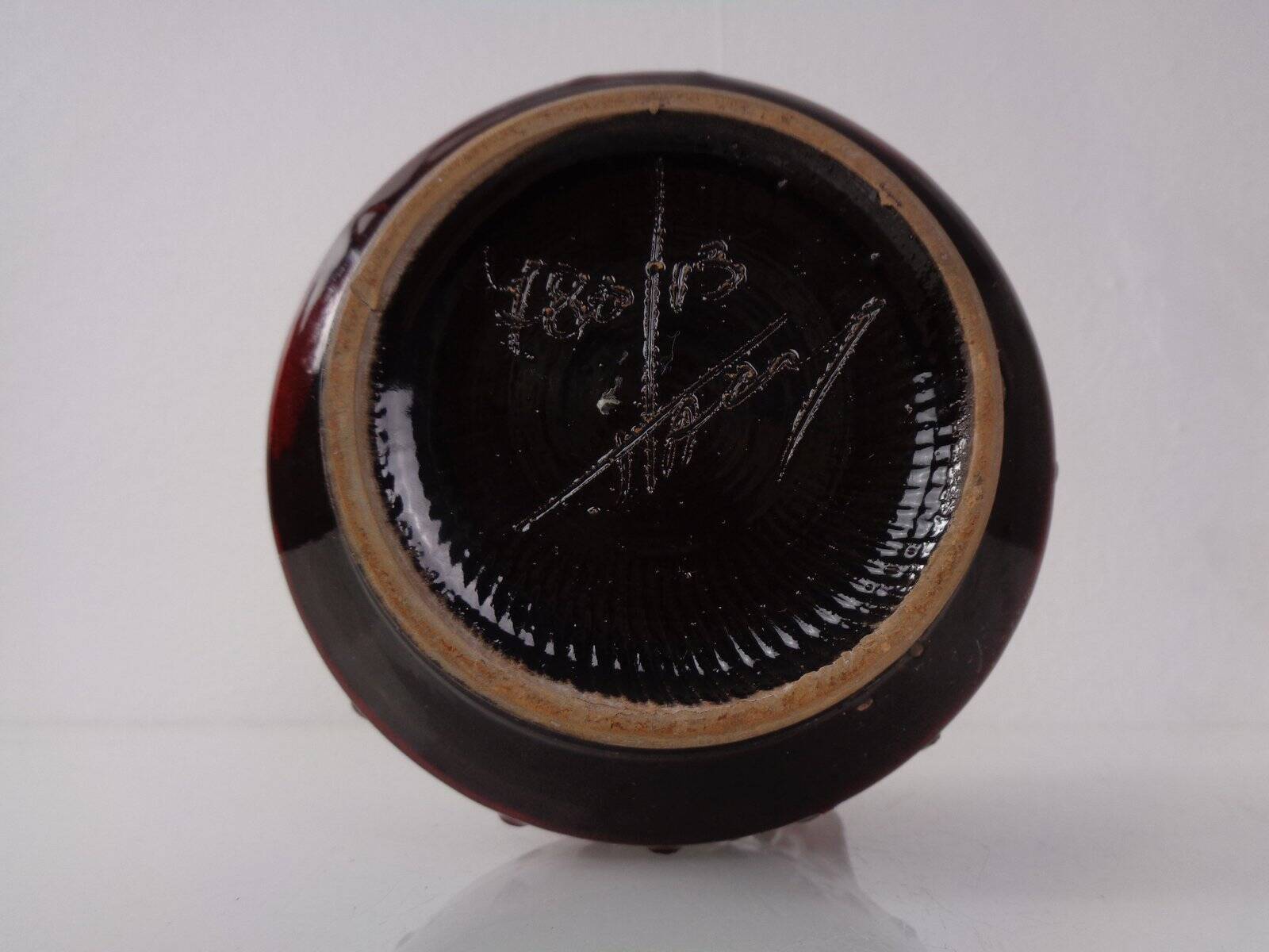 Italian Strawberry Ceramic Vase by Fratelli Fanciullacci for Bitossi, 1960s