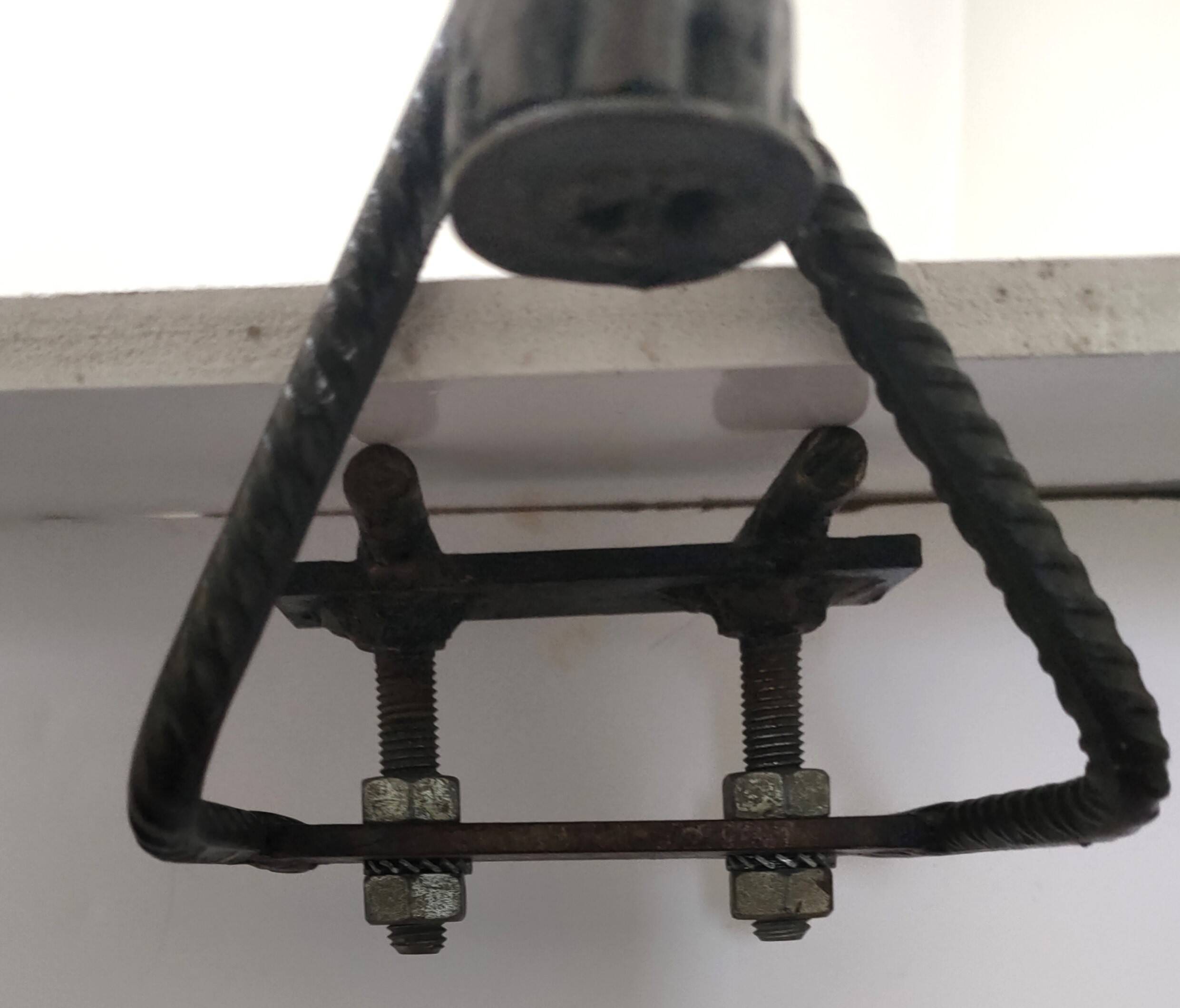 Ceramic metal design articulated lamp