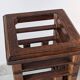 Vintage wooden umbrella stand