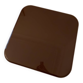 Table basse vernis chocolat Pastill