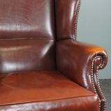Sheepskin armchair