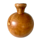Lampe de chevet boule en bois vintage