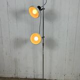 Aluminum floor lamp from the 60s