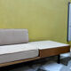 Banquette with storage by Charlotte Perriand