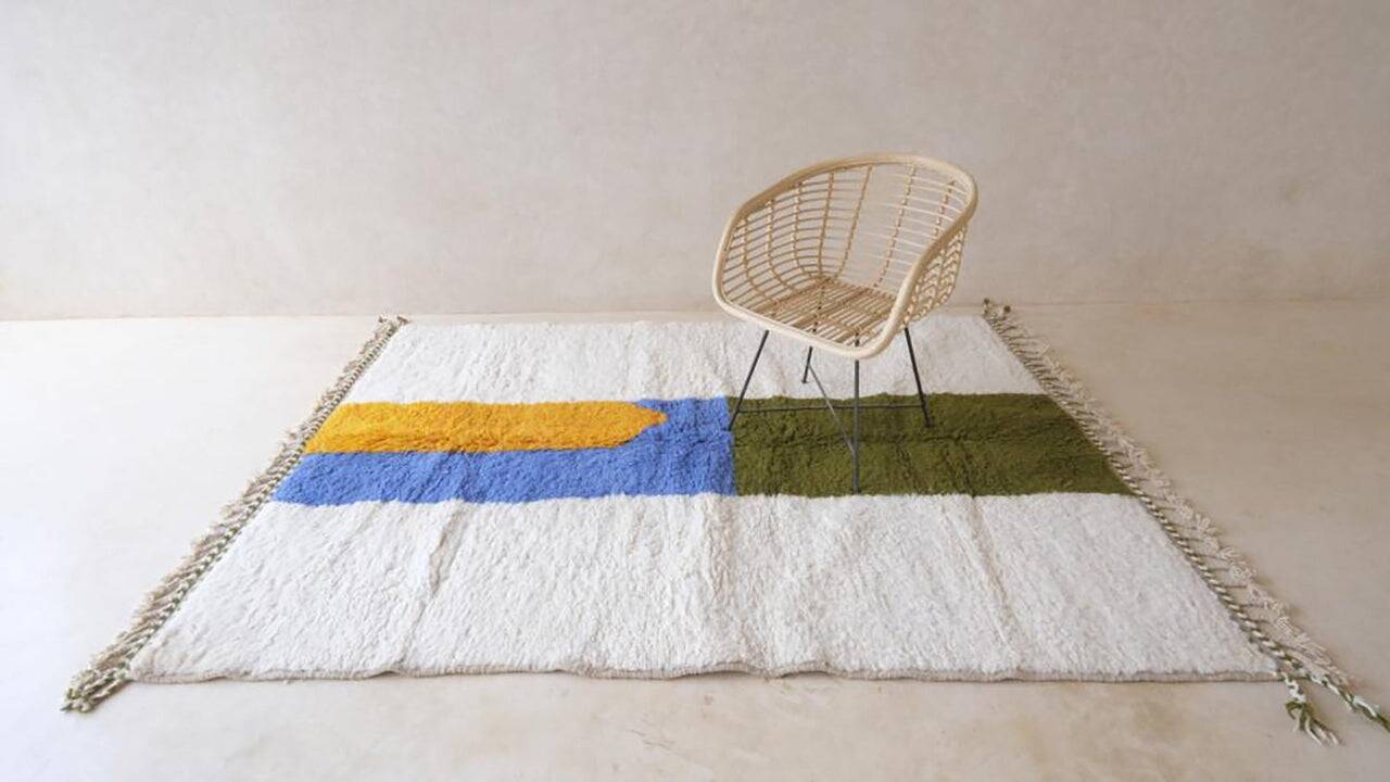 Berber wool rug Azilal size 150 x 250 cm - custom made