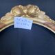 Set of 8 gilded wood or resin or vintage brass frames