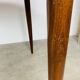 Scandinavian round extendable table, teak, 1960s