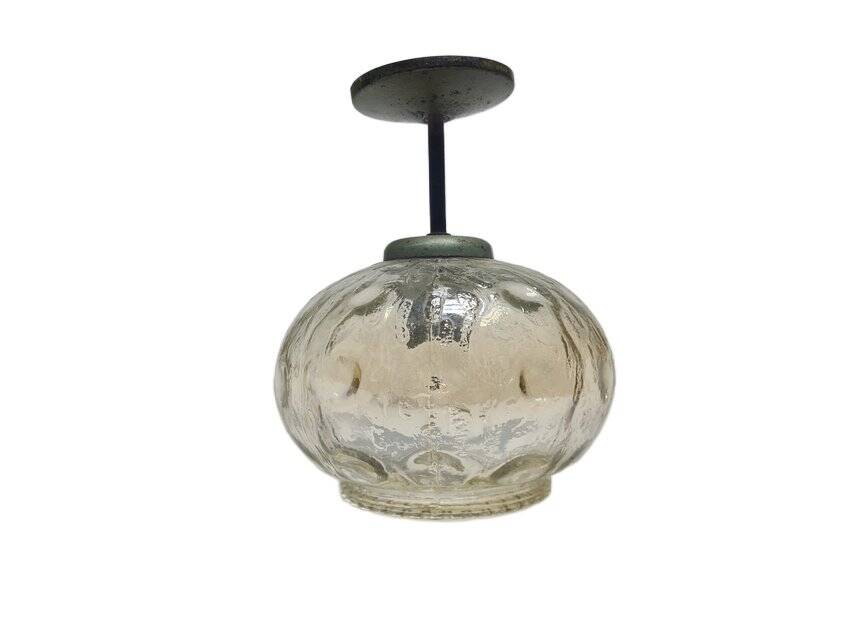 Vintage Communist pendant lamp, Poland, 1970s