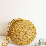 Suspension in natural threads, vintage