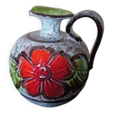 Vintage floral pitcher