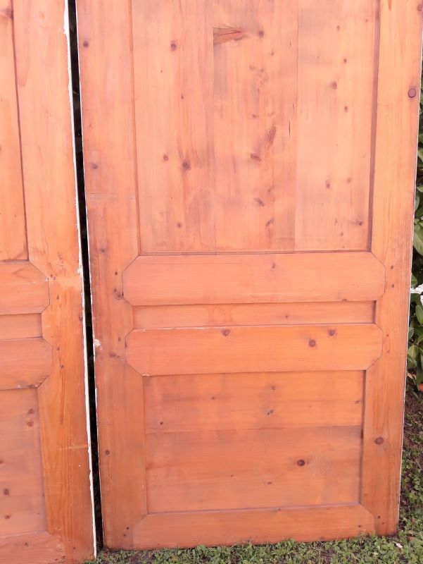 Pair of doors 101x233cm each, old sliding
