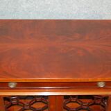 Pair of mahogany sofa ends